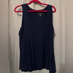 Lilly Pulitzer size XL navy tank